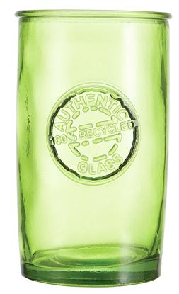 Green Glass Tumbler