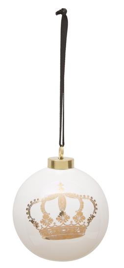 Bauble with Painted Crown