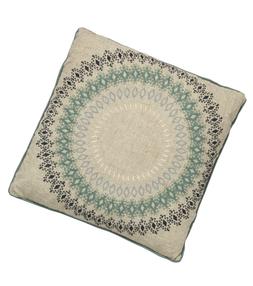 Grey and Green Cushion