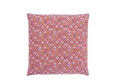 Cross Stitch Pink Cushion