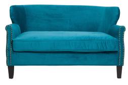 Teal Two Seater Sofa