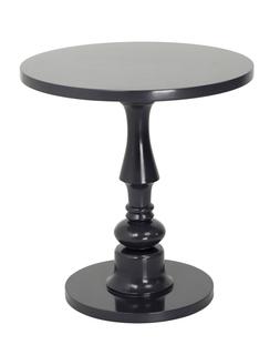 Black Laquered Round Table