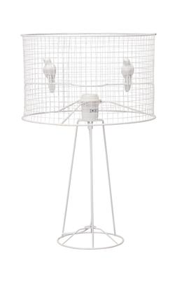 White Bird Lamp Shade