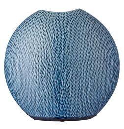 Blue Round Vase