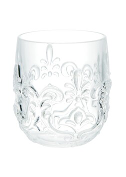 Embossed Glass Tumbler