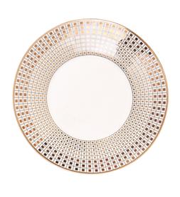 Rose Gold and White Plate