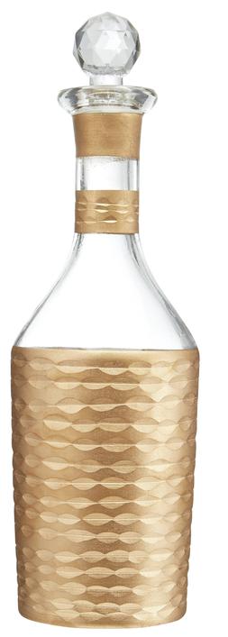 Wine Decanter with Glass-cut Stopper