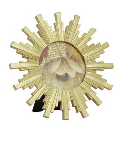 Gold Flower Frame