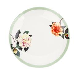 Small Green Flower Plate