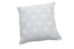 Star, baby blue cushion