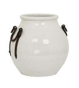Distressed Olive Pot