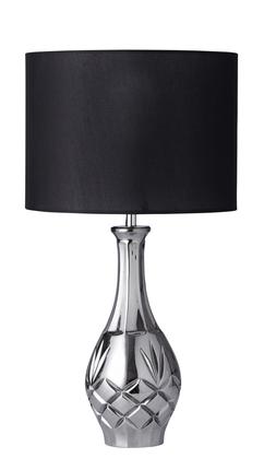 Silver Carved Lamp