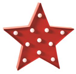 Red LED Star