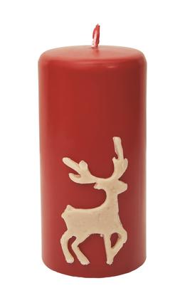 Reindeer Candle
