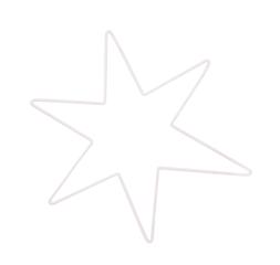 White Wire Star