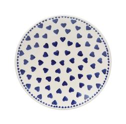 Blue Heart Plate
