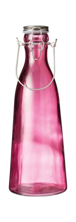 Pink Glass Bottle
