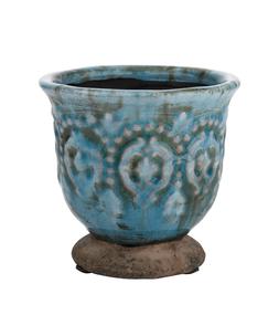 Blue Plant Pot
