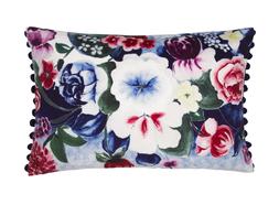 Floral Pom-Pom Cushion