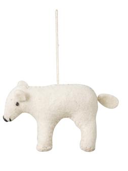 White Dog Tree Decoration