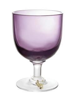 Purple Wine Glass