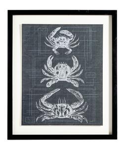 Framed Crab Print