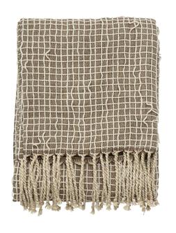 Cream Throw
