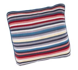 Stripped Knit Cushion