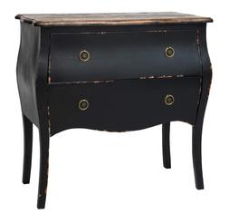 Black Antique Side Table