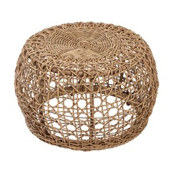 4. Homesense - Brown wicker footstool - £39.99