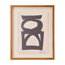 5. Homesense - Black line abstract framed print - £19.99