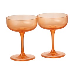 Alt Optomism Apricot Champagne Glasses £12.99