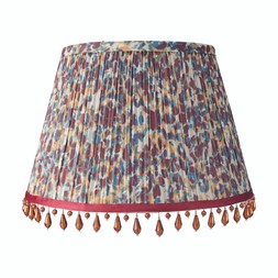 BEDROOM Marbled patterned Lampshade With Beads £12.99