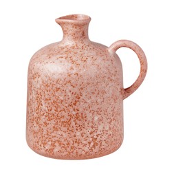 Bold Boho Dusty Pink Speckle Jug Portugal £16.99
