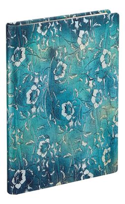 colour drenching blue & silver journal RRP15.99 &pound;7.99