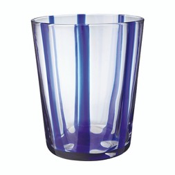 DINING Blue Stripes Glass Tumbler 2.49