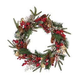 Door Scape Pinecone & Berry Wreath £