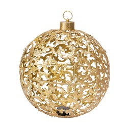 Doorscape Giant Gold Cage Bauble £39.99, €59.99