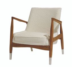 earthtonessheepwoodarmchair, &pound;99 99