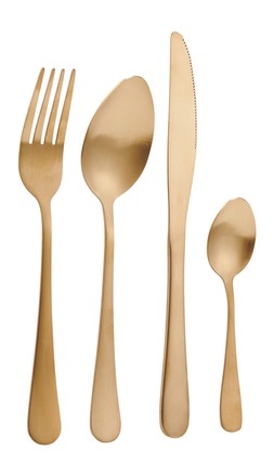 Easter set of 24 pieces gold cutlery &pound;39.99