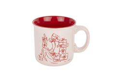Fi5018 Homesense Pink Dogs Xmas Mug £4.99 (RRP) 18355