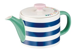 Gifting striped teapot &pound;12.99