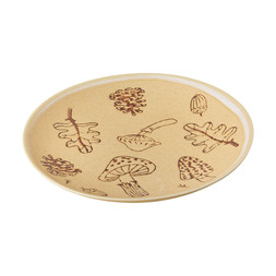 Global Folk Beige Mushroom Plate £3.99, €6.49