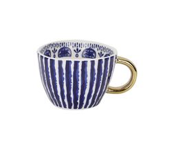 gold & blue mug &pound;3.99