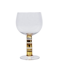 Gold Stemmed Glass Goblet &pound;3.99