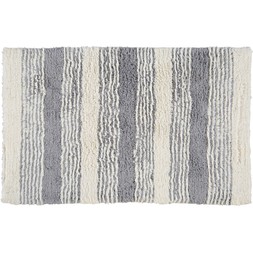 Grey and Beige striped bath mat 7.99