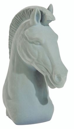 grey horses head,