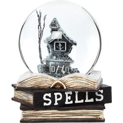 Halloween Black Haunted House Water Globe 9.99