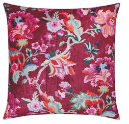 Heavy Petals floral velvet cushion RRP 19.99