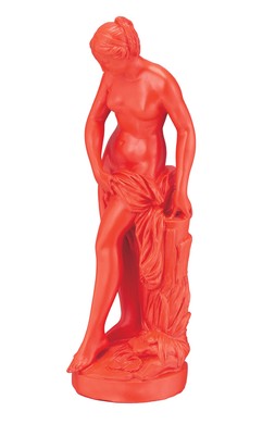 Heavy Petals orange venus statue RRP 12.99